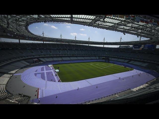 Paris 2024 operational track and field test conducted at Stade de France