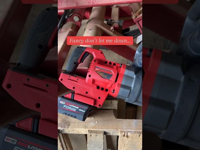 I think “Fancy” is a good name for this beast of a tool. What do you think @MilwaukeeTool? #farm