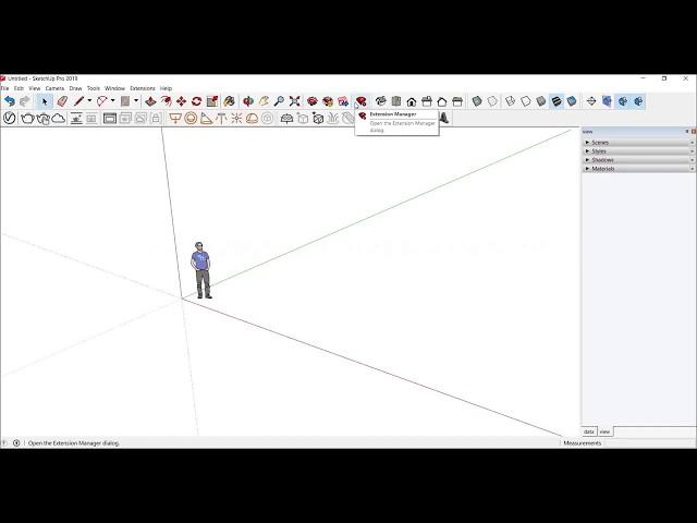 Установка плагинов для SketchUp