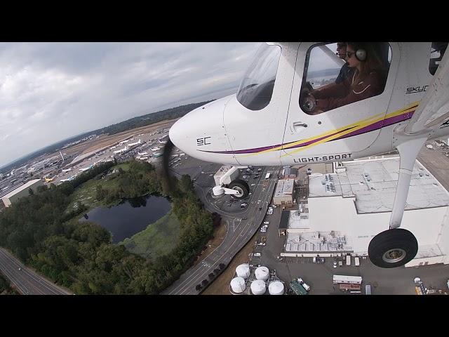 Natalie - 14 Year Old Flight Student Flies to a New Airport!