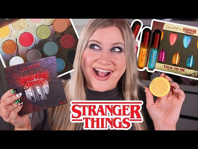 COLOURPOP X STRANGER THINGS COLLECTION - Is Everyone Sleeping On This?!