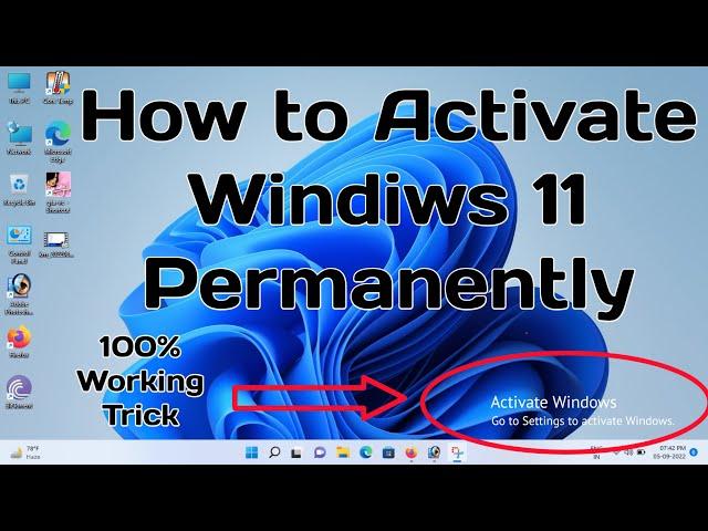 How To Activate Windows 11 Permanently For Free 2022  without any Software