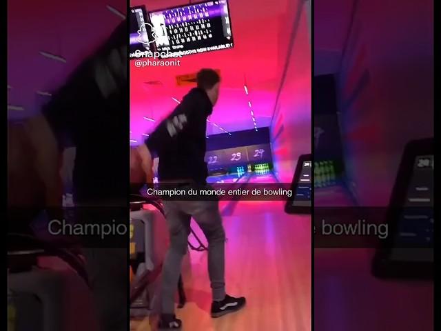 le champion du monde de bowling