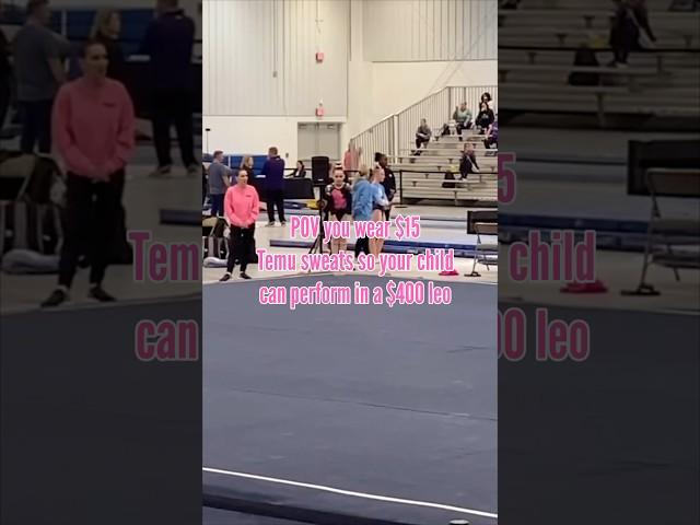 POV Competition Leo Sacrifices #gymnastics #gymnast #competitionleo #pov