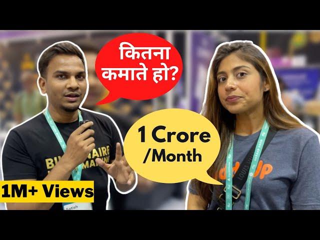 ₹1 करोड़ हर महीने? Asking Affiliate Marketers How Much They Earn Per Month | AWC Bangkok