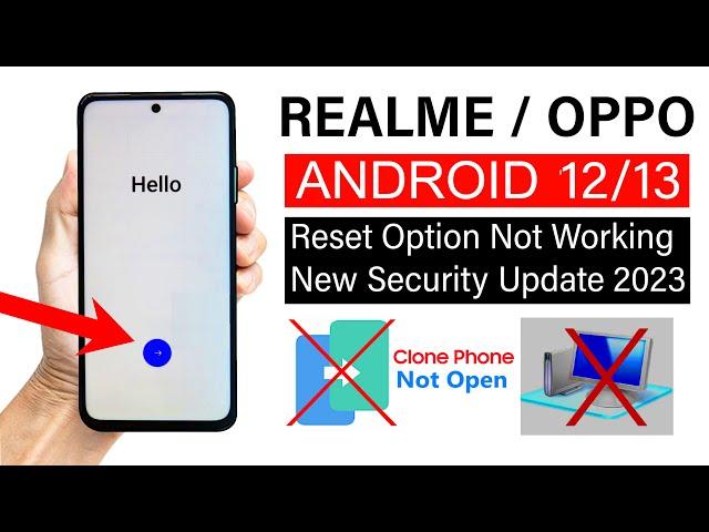 All OPPO/ REALME ANDROID 12/13 FRP Bypass {No Talkback) - 2023 100% Working (Without PC)