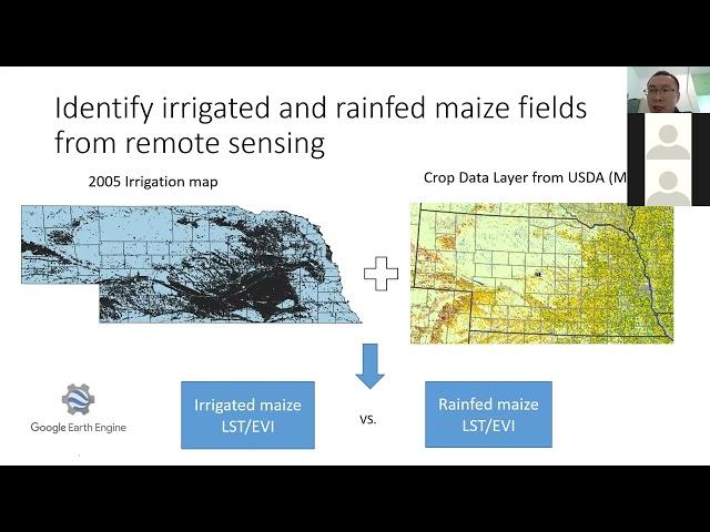 GeoInsider第14期 李琰 Quantifying irrigation cooling benefits to maize yield in the US Midwest