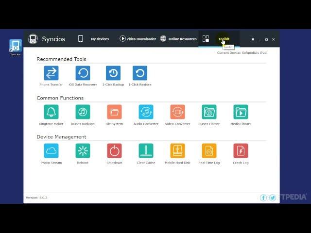 Syncios Explained: Usage, Video and Download (Softpedia App Rundown #12)