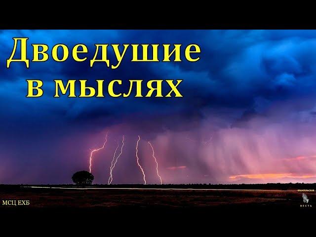 "Двоедушие". П. Н. Елисеев. МСЦ ЕХБ