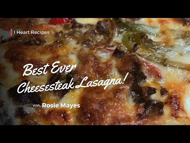 STOP Making Boring Lasagna and Try Cheesesteak Instead