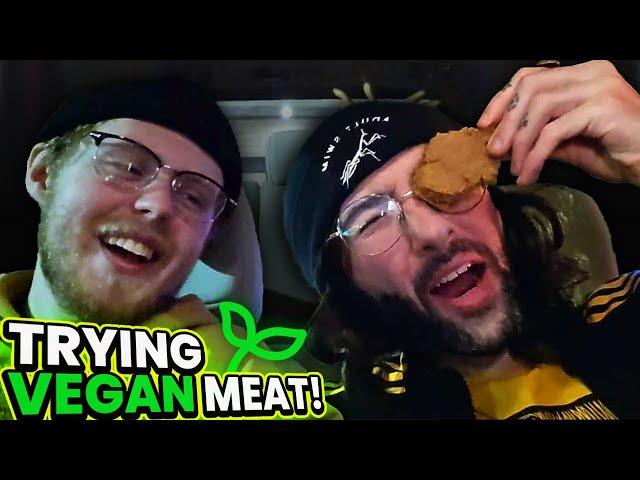 Trying Vegan Meat With Cam!