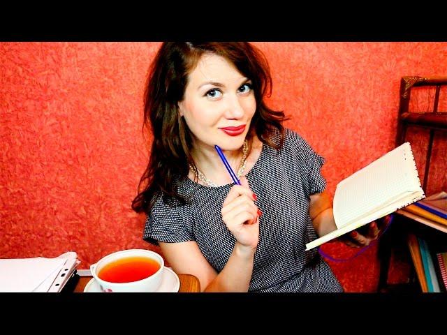 Secretary Role Play ASMR Soft Spoken, Binaural Sound