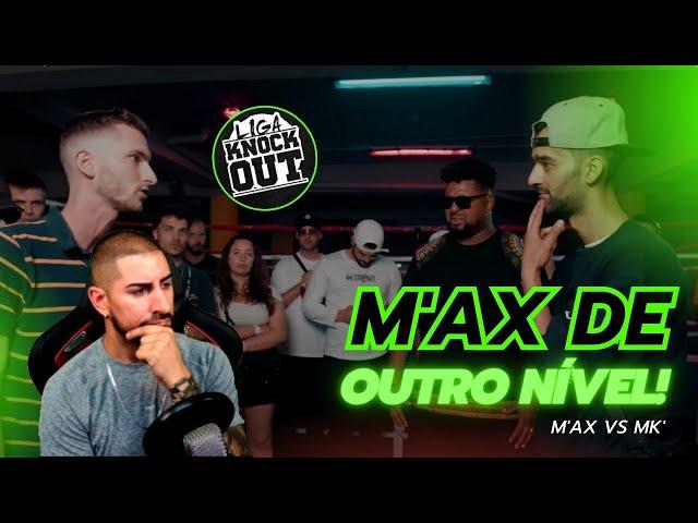 Possessivo reage a - M'AX VS MK' | ACADEMIA KNOCK OUT