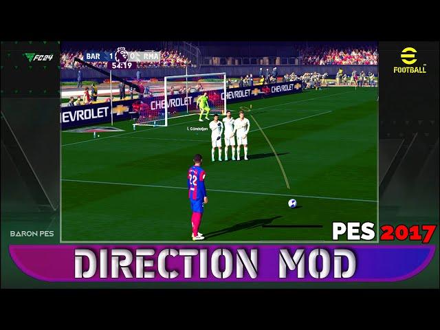 PES 2017 DIRECTION PACK FREE KICK - PENALTY 2024