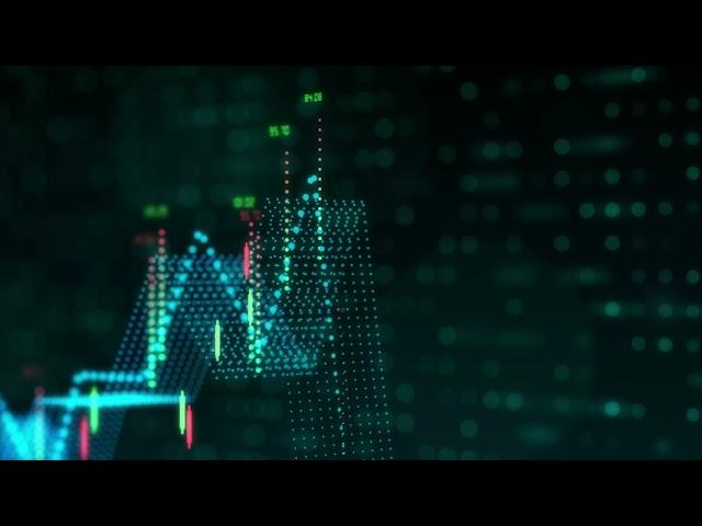 4K 100% Royalty-Free Stock Footage | Economic Stock Financial Data Visuals | No Copyright Video