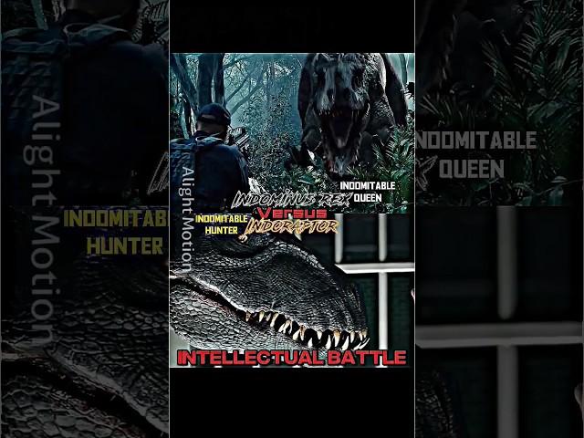 Indominus rex vs Indoraptor: Intellectual battle