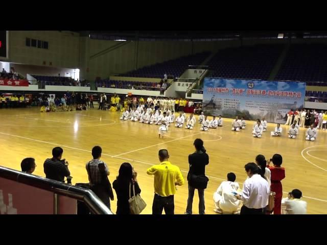 IOGKF Demo in 2011 China Fuzhou International Karate-Wushu Exchange and Contest Convention