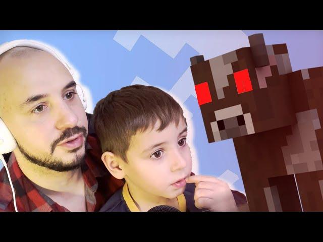 ПАПА РОБ И ЭРИК: MINECRAFT НАОБОРОТ! НОВАЯ ИГРА В МАЙНКРАФТ НА КАНАЛЕ ПАПА ДОМА!