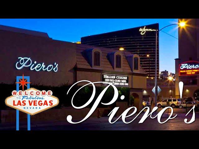 Vegas' MAFIA Hangout - Piero's Italian! GoBigOrGoHome Eats