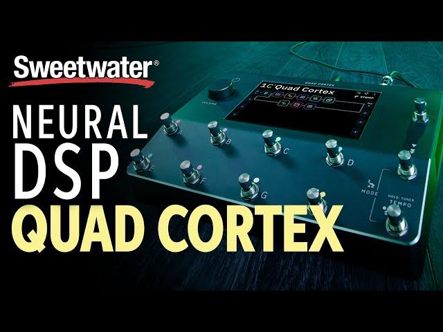 First Look at the Neural DSP Quad Cortex Digital Effects and Amp Modeler and Capture Floorboard