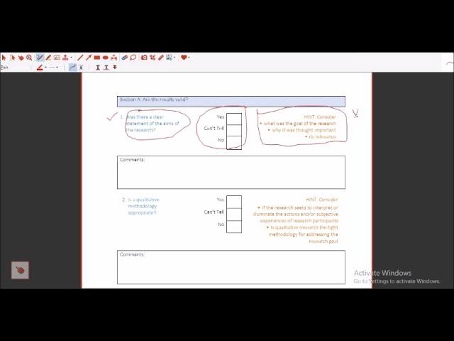 Critical Appraisal Tools: CASP for Qualitative Studies-Part 1