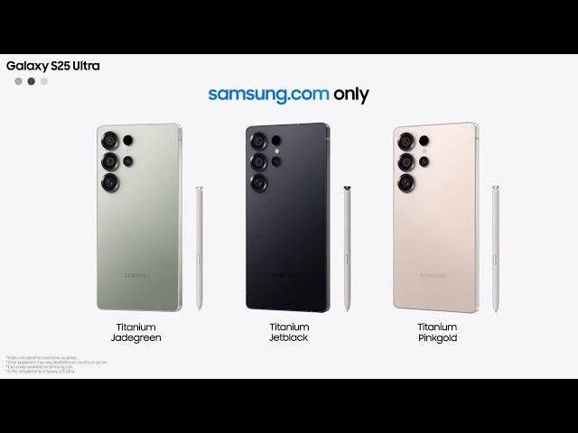 Official Unboxing Galaxy S25 Series from Samsung