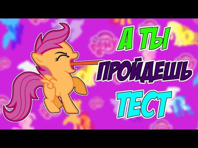 How well do you know my little pony? My little pony - Difficult questions for PONIMANIJA