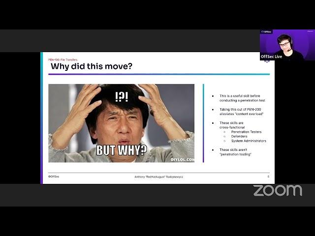 OffSec Live | Network Penetration Testing Essentials - File Transfers