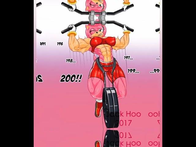 Amy rose muscle growth 