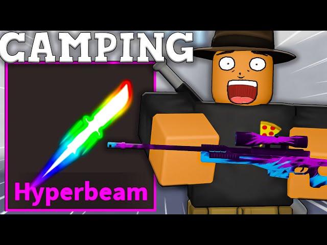 Camping With AWP And HYPERBEAM In KAT Roblox