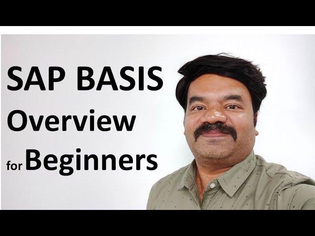 SAP BASIS Overview for Beginners