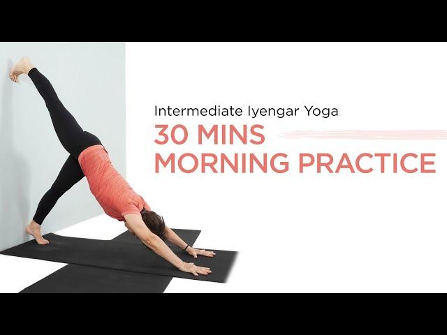 Iyengar Yoga Morning practice-Intermediate level