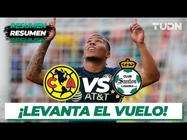 Resumen y goles | América vs Santos | Tour Águila 2021 | TUDN