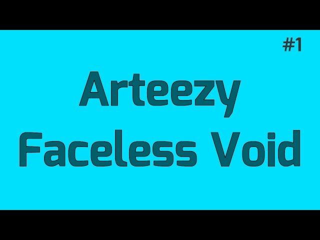 Arteezy Faceless Void vs Universe Mirana + KuroKy Timbersaw