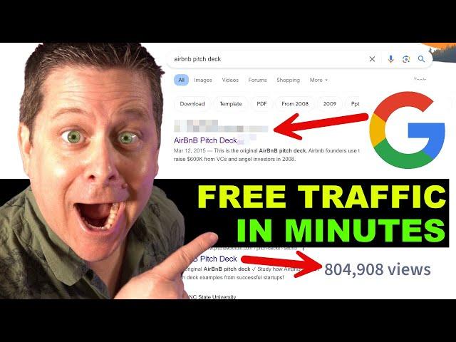 I Got Ranked #1 on Google in 3 Minutes - Secret Traffic Hack!