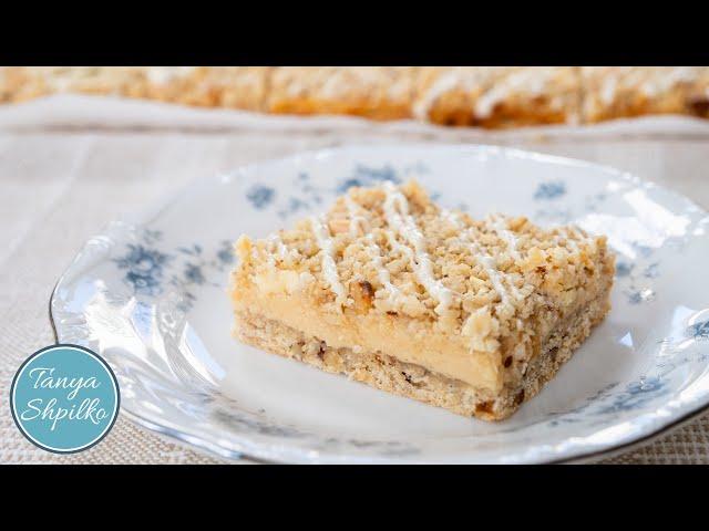 Волшебные Лимонные Пирожные  | Best Lemon Streusel Bars