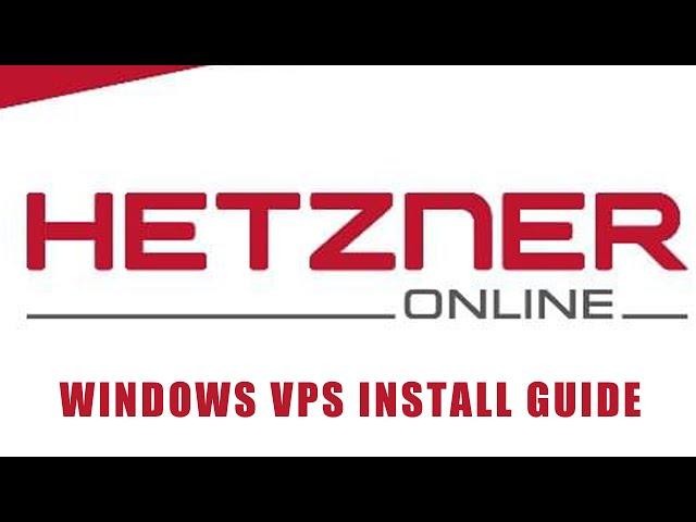 How to Install Windows On Hetzner Cloud