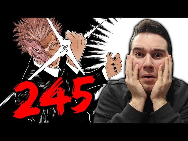 WE HAVE NO CHANCE OF BEATING SUKUNA... | Jujutsu Kaisen Chapter 245 Reaction/Review