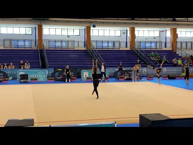 Ekaterina Selezneva Ball GP Marbella 2021 Podium Training