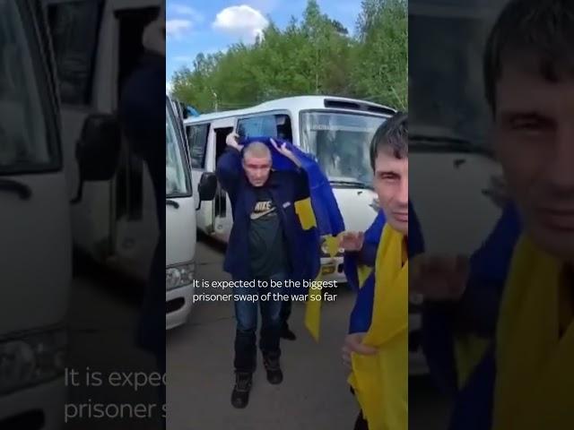 Russia and Ukraine begin biggest prisoner swap of the war