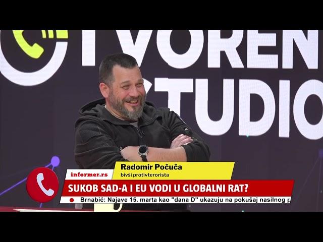 OTVORENI STUDIO: Zelenskog će eliminisati "padom aviona"? Nova podela sveta, Amerika uz Rusiju?