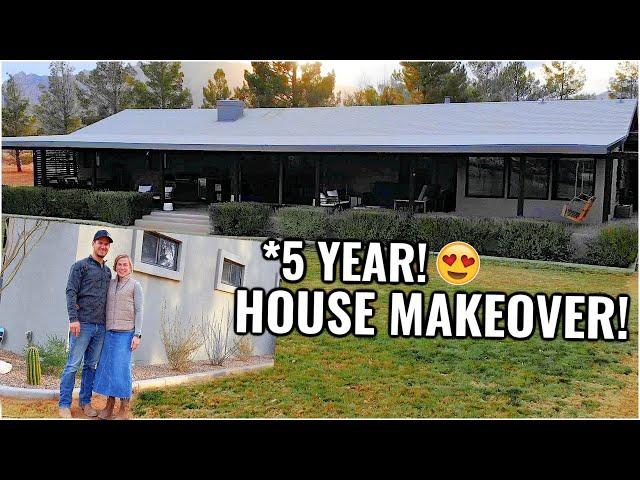 RENOVATION HOUSE COMPLETE MAKEOVER!! 5 YEAR TIME-LAPSE OF RENOVATING OUR ARIZONA FIXER UPPER