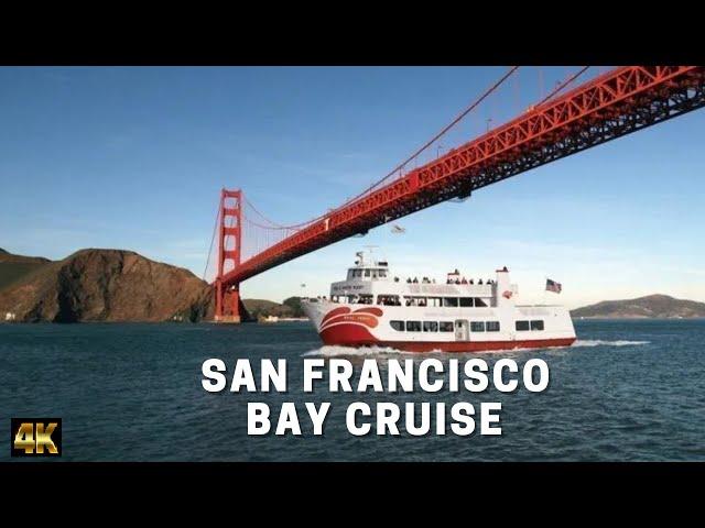 4K | SAN FRANCISCO BAY CRUISE | USA