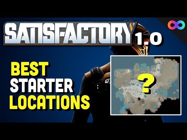 The Best Starting Locations for Satisfactory 1.0!