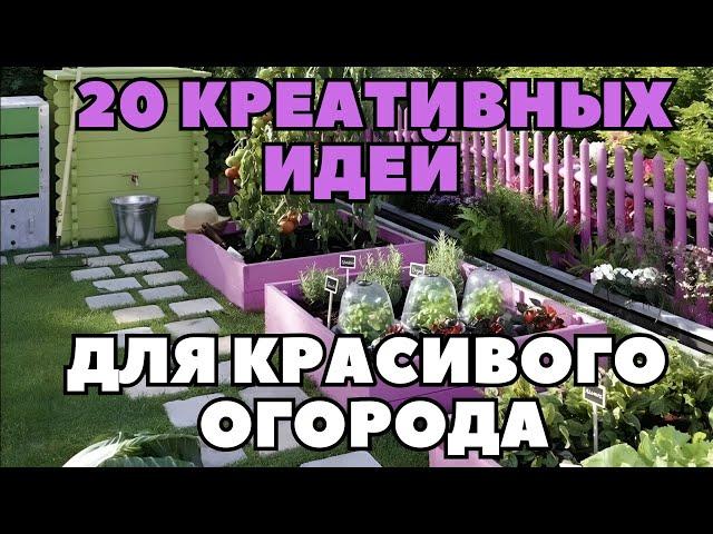 20 креативных идей для красивого огорода: Просто повтори