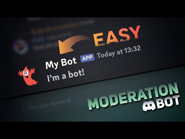 How To Make A Simple FREE Discord Moderation Bot WITHOUT any Coding!