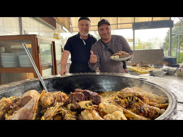 Готовим  Мега вкусный плов с шеф поваром Улугбек ака | Среднеазиатский центр плова #BESH QOZON