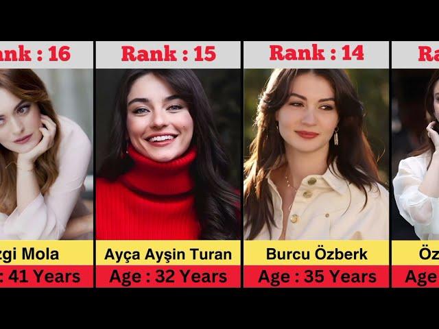 Top 20 Turkish actresses of 2024 |Beautiful Turkish Actress