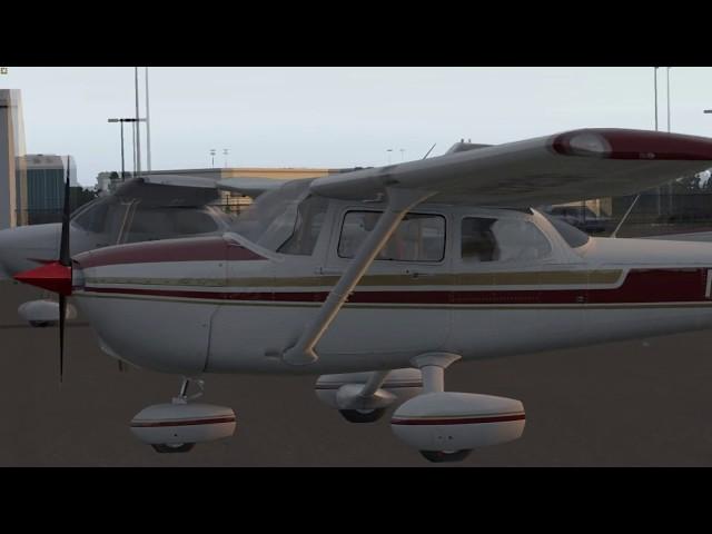 X-Plane 11 Simplified Checklist from start-up to take-off Small Aircraft