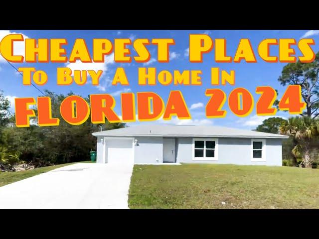 Most Affordable Places To Buy A Home In Florida For 2024